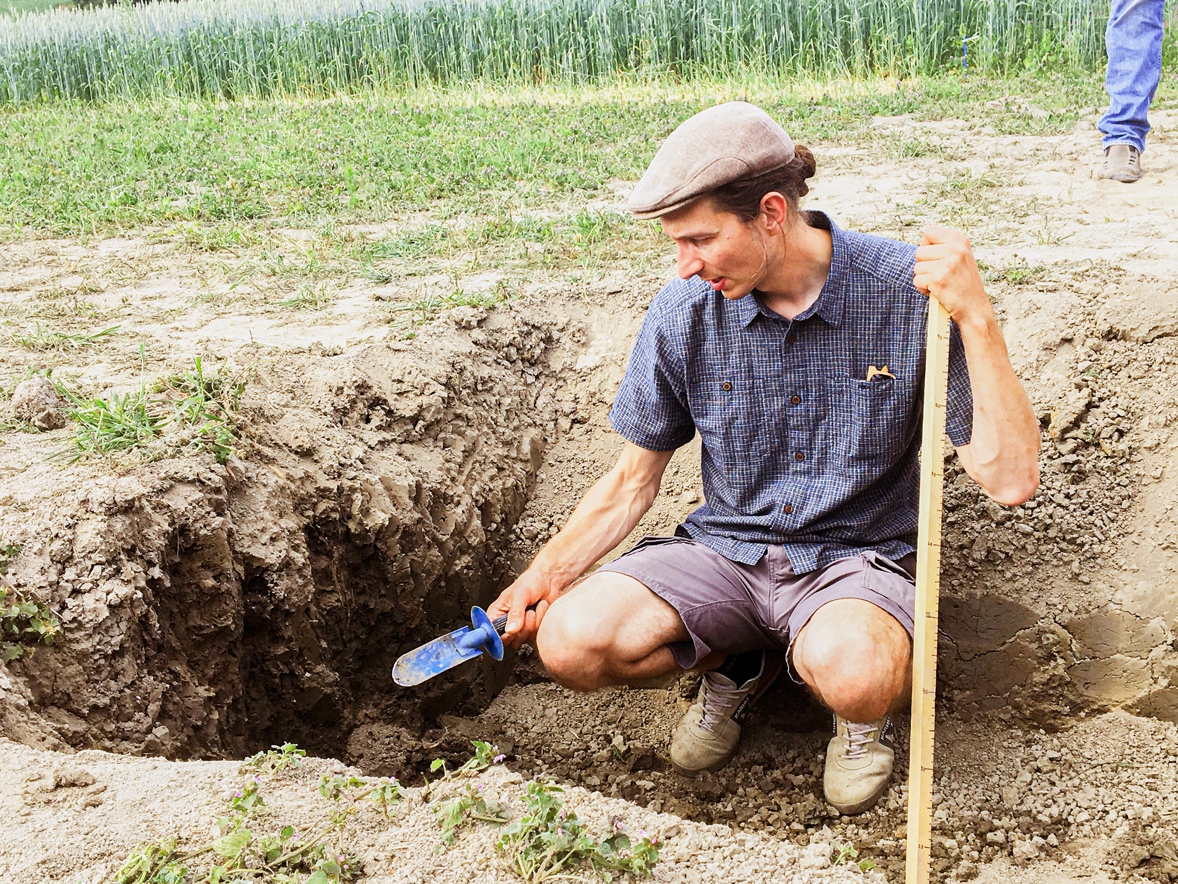 Soilfoods grundare och styrelseledamot, agronom och forskare, Juuso Joona.